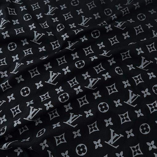 ルイヴィトンLVモノグラムフルプリントグラデーションロゴプリント半袖Tシャツ