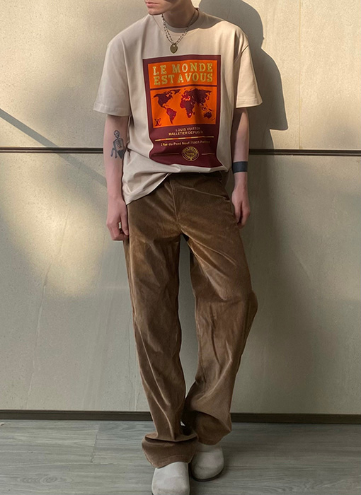 ルイヴィトンコピーコットンTシャツ