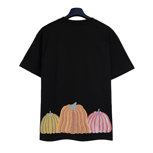 ルイヴィトンコラボレーションカボチャプリント半袖Tシャツ
