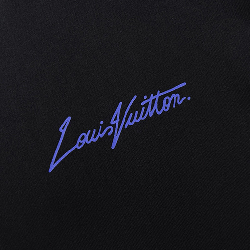 ルイヴィトンコラボレーションカボチャプリント半袖Tシャツ
