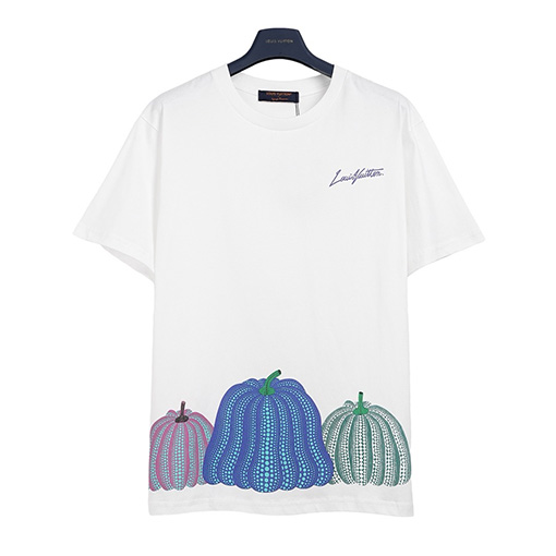 ルイヴィトンコラボレーションカボチャプリント半袖Tシャツ