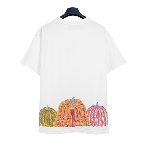 ルイヴィトンコラボレーションカボチャプリント半袖Tシャツ