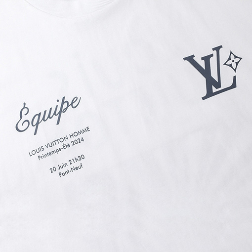 ルイヴィトンスーパーコピーフィドンプリント半袖Tシャツ