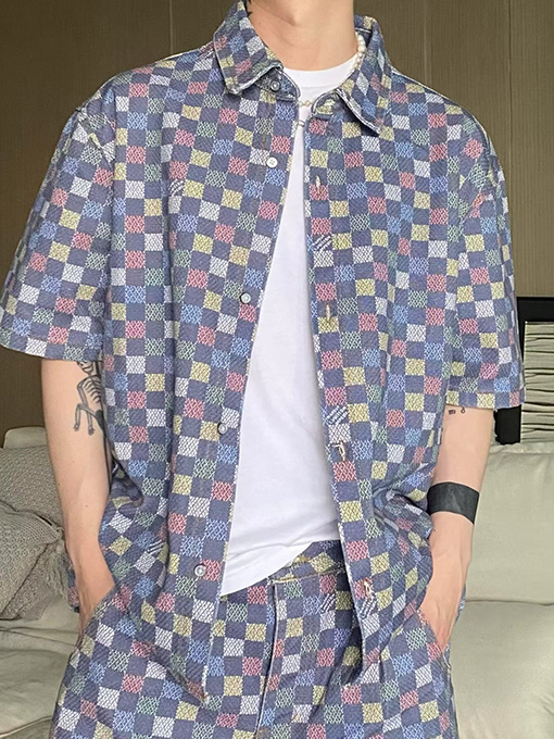 ルイヴィトンファッションコットンシャツ
