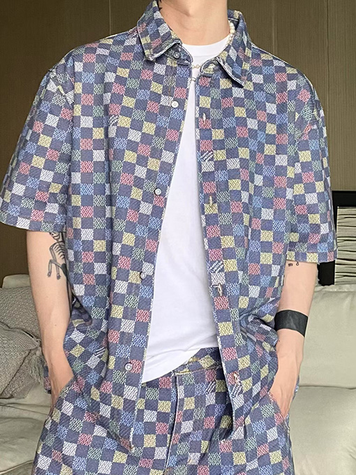 ルイヴィトンファッションコットンシャツ
