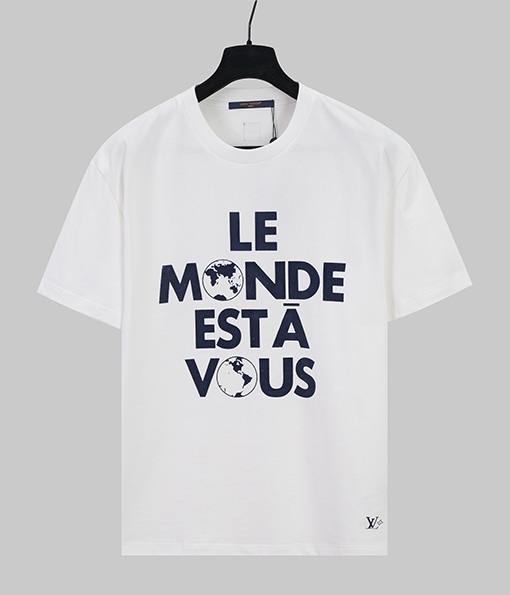 ルイヴィトンファッションコットンTシャツ