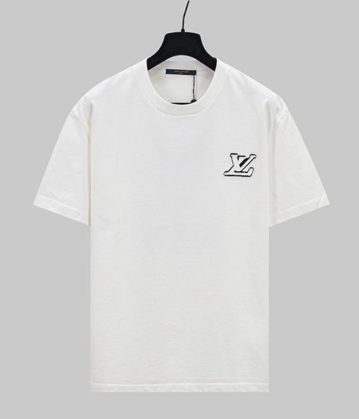 ルイヴィトンVers United ロゴ装飾Tシャツ