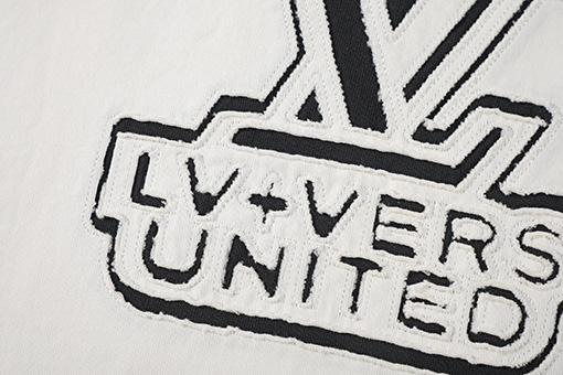 ルイヴィトンVers United ロゴ装飾Tシャツ