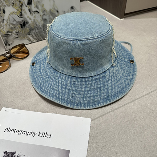 セリーヌデニム帽フィッシャーマンハット