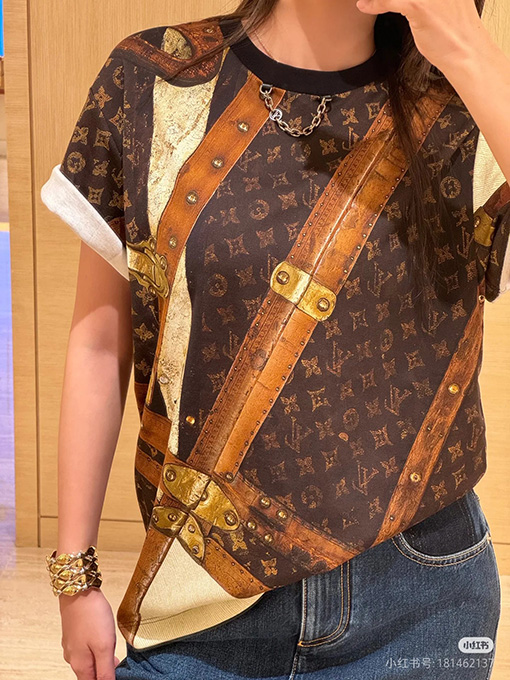 ルイヴィトン LV Palm Tree 新しい半袖シャツ