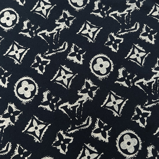 ルイヴィトンフルプリントロゴプリント半袖Tシャツ