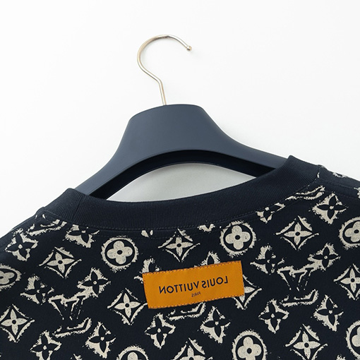 ルイヴィトンフルプリントロゴプリント半袖Tシャツ