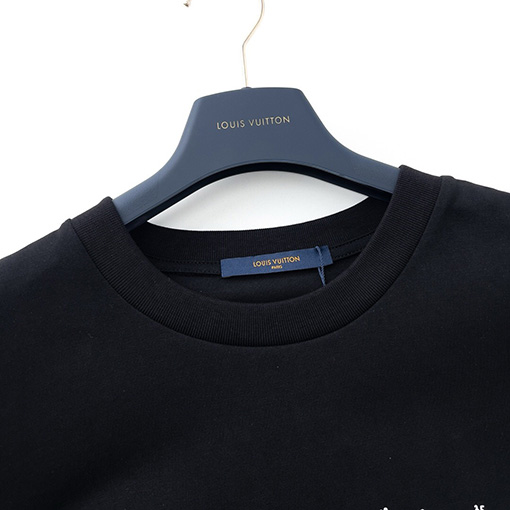 ルイヴィトンコピーデジタル刺繍半袖Tシャツ