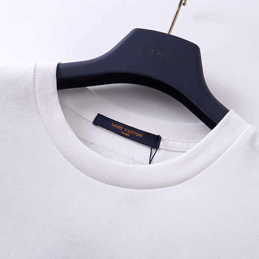 ルイヴィトンコピーデジタル刺繍半袖Tシャツ
