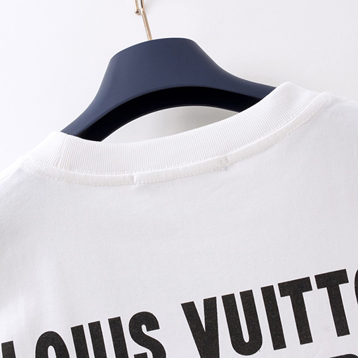 ルイヴィトンLV逆立ちロゴポケットプリント半袖Tシャツ