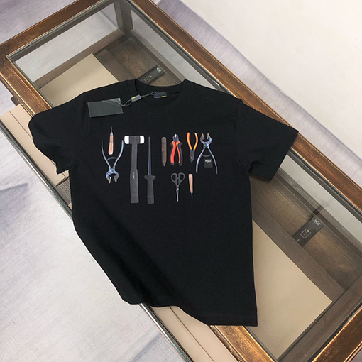 フェンディ新しいファッション半袖Tシャツ
