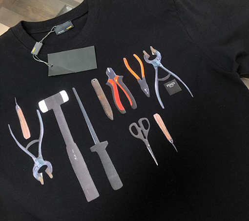 フェンディ新しいファッション半袖Tシャツ