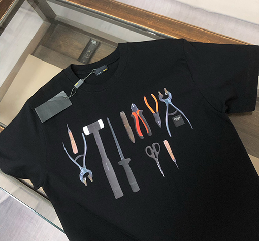 フェンディ新しいファッション半袖Tシャツ
