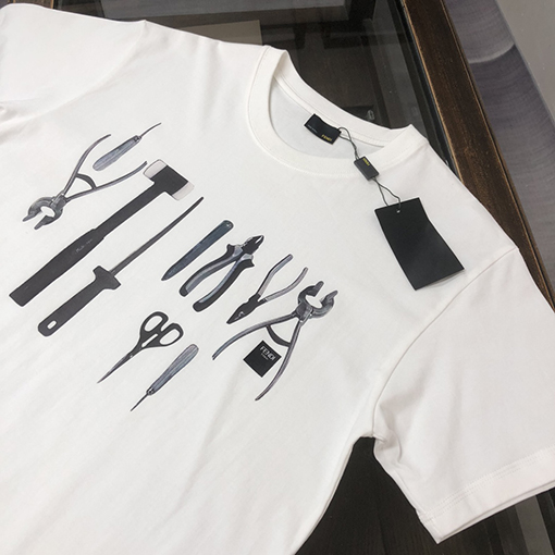 フェンディ新しいファッション半袖Tシャツ