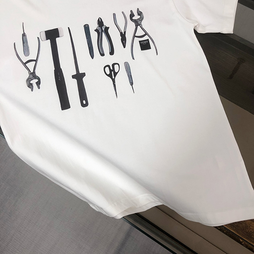 フェンディ新しいファッション半袖Tシャツ