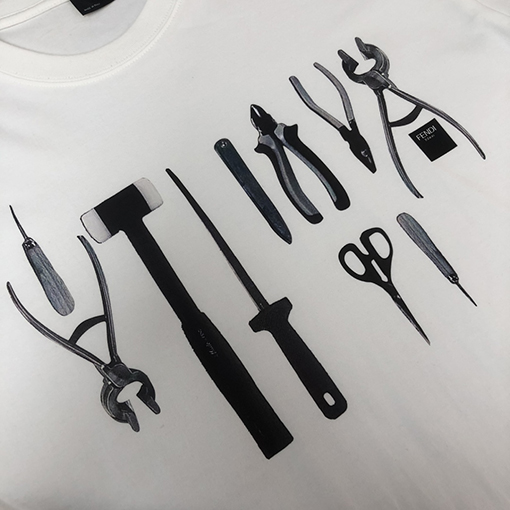 フェンディ新しいファッション半袖Tシャツ