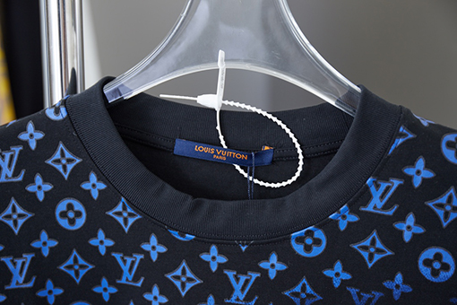ルイヴィトンウエスタンデニムシリーズフルプリント半袖Tシャツ