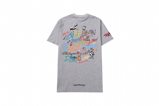 クロムハーツコピーパドルプリント半袖Tシャツ