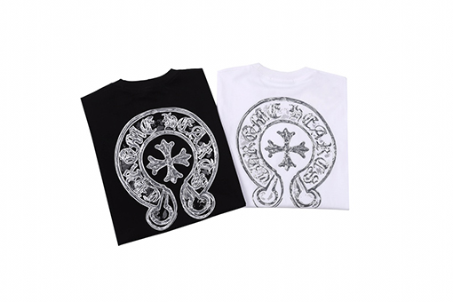 クロムハーツ新しいゆったりとしたコットンのトレンド半袖tシャツ