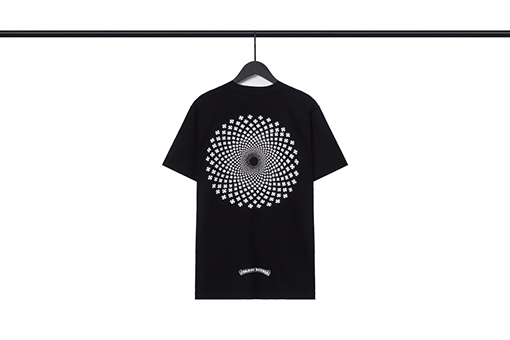 クロムハーツクロスプリントルーズカジュアル半袖Tシャツ
