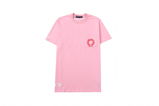 クロムハーツ 新しいねじネックライン発泡半袖Tシャツ