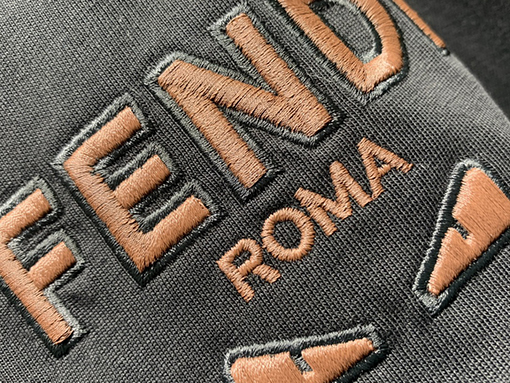 フェンディスーパーコピー2025 ssのモンスター立体刺繍Tシャツ