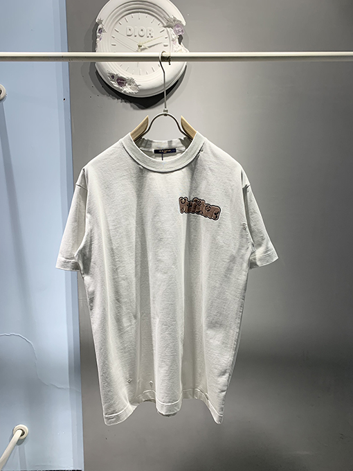 ルイヴィトン新しい発泡スチロールプリントTシャツ