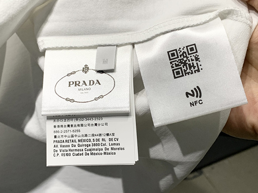 プラダ 新しい針織りステッチポケット半袖Tシャツ