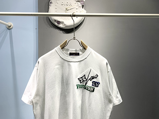 ルイヴィトン 新しい立体ゴム刺繍半袖Tシャツ