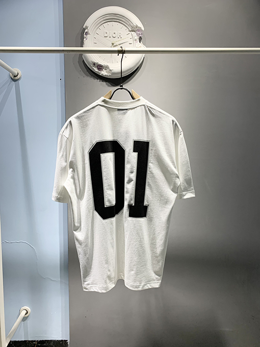 バレンシアガウォッシュドビンテージバスケットボールシリーズ半袖Tシャツ