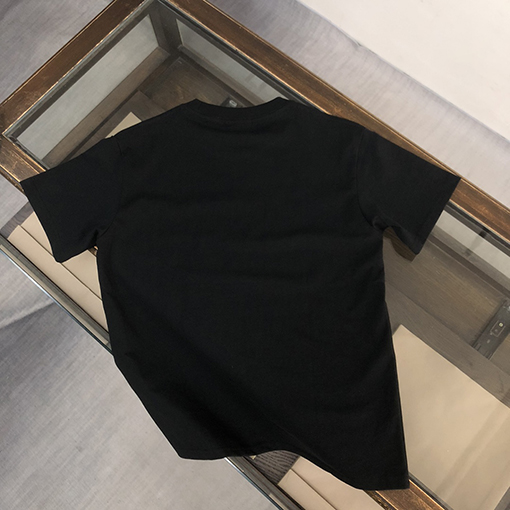 ヴェルサーチコピーカップルコットンTシャツ