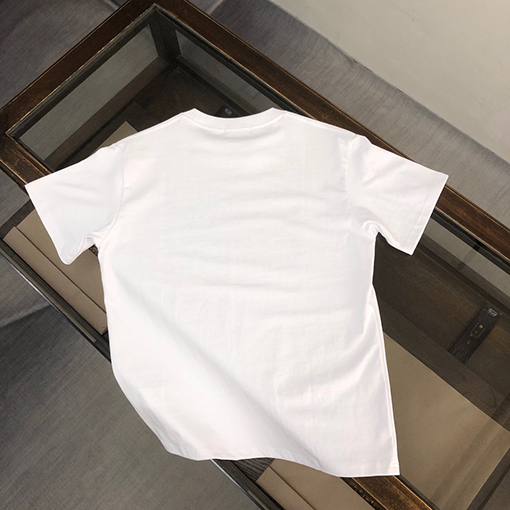 ヴェルサーチコピーカップルコットンTシャツ