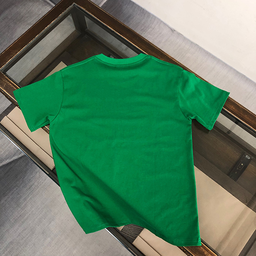 ヴェルサーチコピーカップルコットンTシャツ
