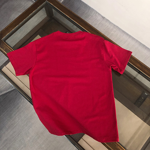 ヴェルサーチコピーカップルコットンTシャツ