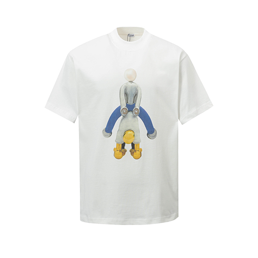 ロエベ 新しいファッション漫画の半袖Tシャツ