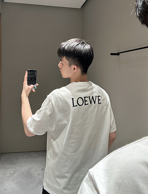 ロエベ 新しいファッション漫画の半袖Tシャツ