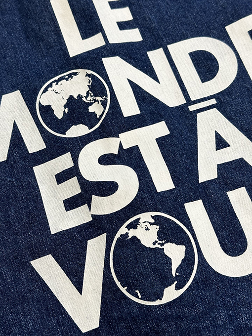 ルイヴィトンLe Monde Est À Vous半袖シャツ