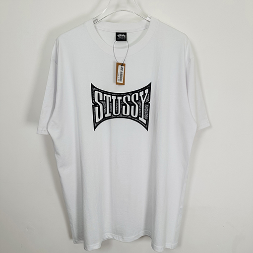 ステューシーSTUSSY FW25 CHAMPION TEE チャンピオンバナーTシャツ