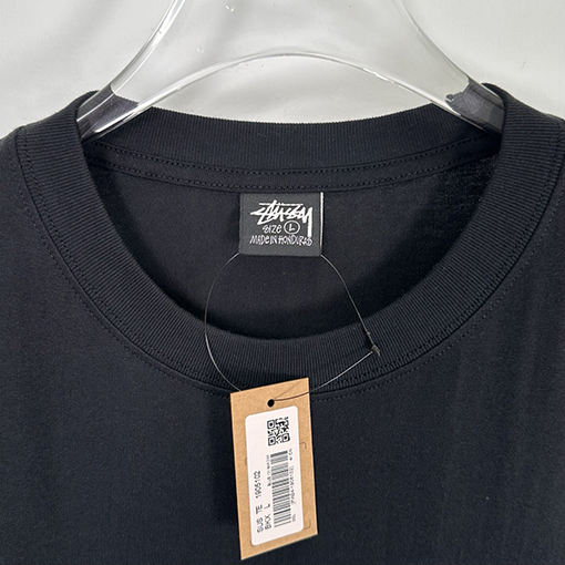 ステューシーSTUSSY FW25 CHAMPION TEE チャンピオンバナーTシャツ