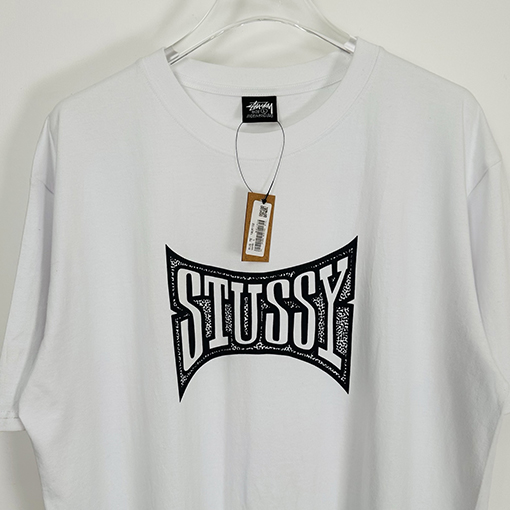 ステューシーSTUSSY FW25 CHAMPION TEE チャンピオンバナーTシャツ