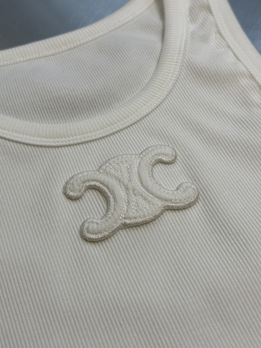 セリーヌ レディース胸のファッション刺繍ベスト