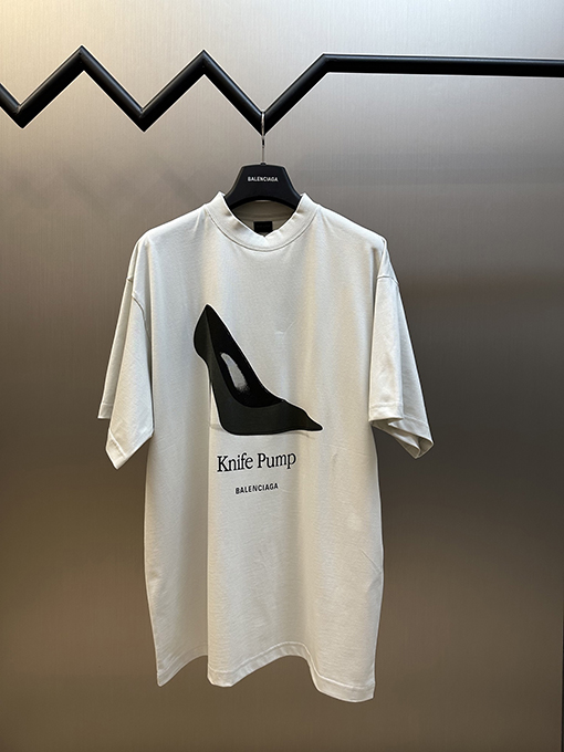 バレンシアガ ハイヒール半袖Tシャツ