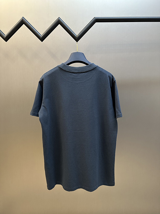 ディオール 友達アルファベット刺繍ラウンドネック半袖Tシャツ
