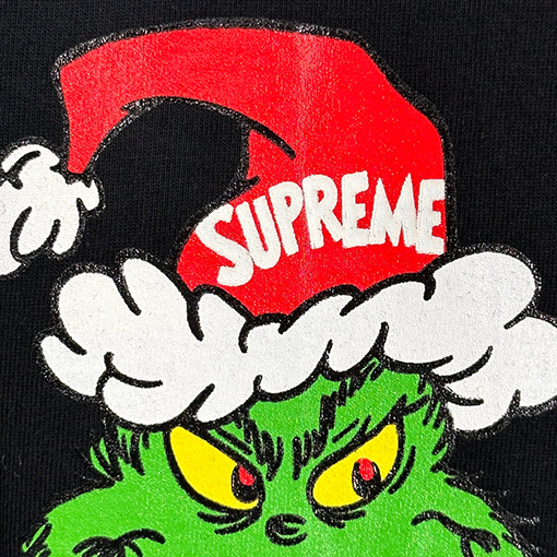 シュプリームスーパーコピー SUPREME FW24 グリンチクリスマスTシャツ