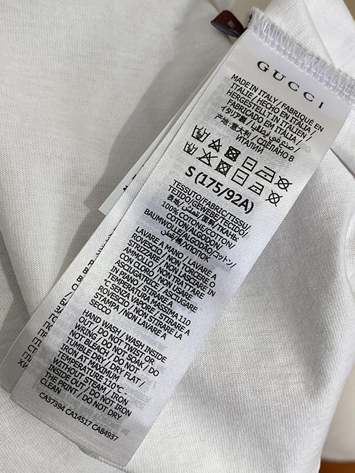 グッチ 新しいダブルG刺繍半袖Tシャツ